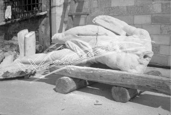 Basilica Palladiana : restauro 1947-1951. pellicola - negativo bianco e nero fto mm 60x90