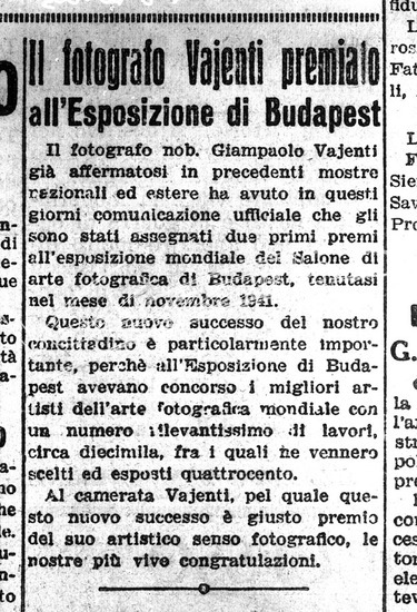 Vajenti - La storia. Lastra di vetro - negativo bianco e nero f.to mm 90X120