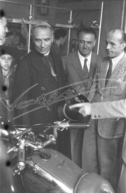 Fiera Campionaria di Vicenza 1946 Visita di Carlo Zinato Vescovo di Vicenza 