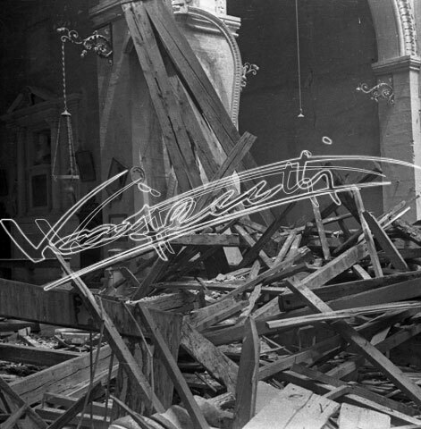 Cattedrale di Vicenza : Restauro 1945-1950. pellicola-negativo bianco e nero-24X24