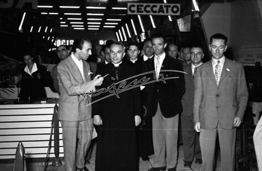 Fiera Campionaria di Vicenza 1949 Carlo Zinato Vescovo di Vicenza 