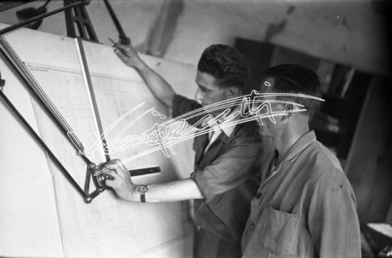 Isotta Fraschini. Pellicola - negativo bianco e nero fto mm 60X90