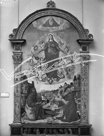 Vajenti - La storia. lastra di vetro - negativo bianco e nero fto mm 130x180