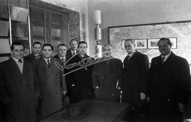 Fiera Campionaria di Vicenza 1948 On. Antonio Cavalli Visita alle industrie Vicentine