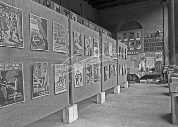 Fiera Campionaria di Vicenza 1953 Padiglione della Ceramica Ente Nazionale Prevenzione Infortuni
