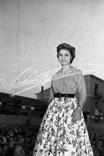 Fiera Campionaria di Vicenza 1955. Pellicola - negativo bianco e nero f.to mm 24X36