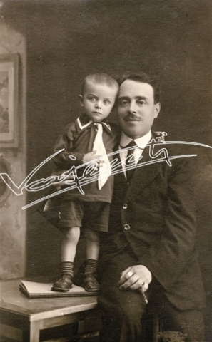 Vajenti - La storia. cartoncino fto 85x135 mm stampa fotografica bianconero