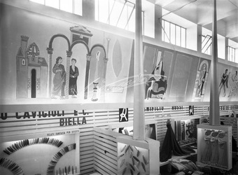 Fiera Campionaria di Vicenza 1950 Padiglione della lana Fiera Campionaria di Vicenza 1950 Padiglione della lana