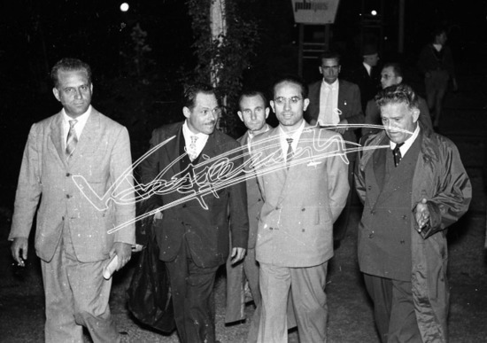 Fiera Campionaria di Vicenza 1955. Pellicola - negativo bianco e nero f.to mm 24X36