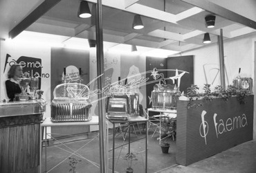 Fiera Campionaria di Vicenza 1953 Stand Officine Faema