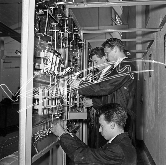 Istituto Industriale Statale A. Rossi. pellicola - negativa B&N f.to mm 60x60