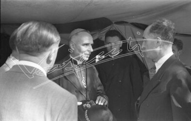 Fiera Campionaria di Vicenza 1946 Visita di Carlo Zinato Vescovo di Vicenza 
