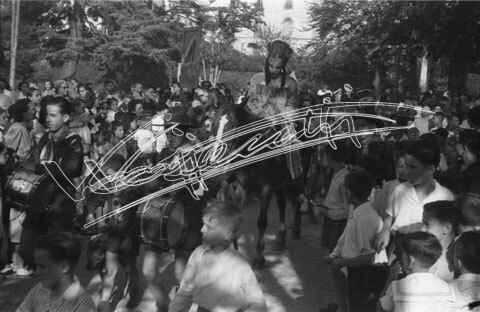 Fiera Campionaria di Vicenza 1946 : Pubblico. pellicola-negativo bianco e nero 24X36