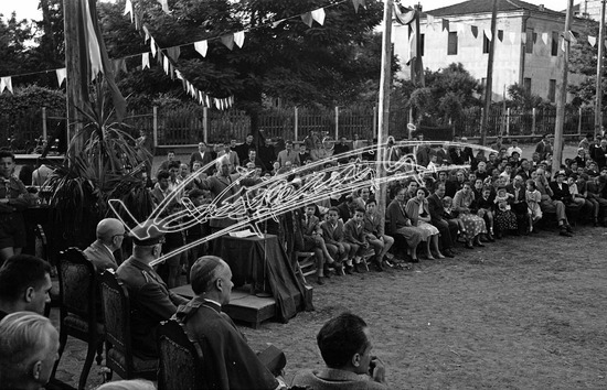 Patronato Leone XIII: Cerimonia. Pellicola - negativo bianco e nero f.to mm 60x90