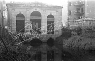 Fiera Campionaria di Vicenza 1946 Stand Consorzio Agrario di Vicenza Loggia Longhena