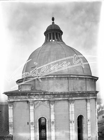 Cattedrale di Vicenza : Restauro 1945-1950. lastra di vetro - negativo bianco e nero fto mm 180x240