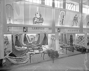 Fiera Campionaria di Vicenza 1950 Padiglione della lana