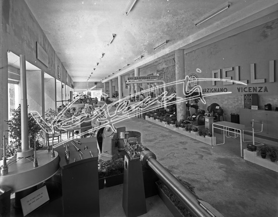 Fiera Campionaria di Vicenza 1948. Lastra di vetro - negativo bianco e nero fto mm 240X300