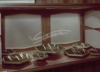 Fiera di Vicenza 1967 Mostra dell Oreficeria Stand FOPE Fiera di Vicenza 1967 Mostra dell Oreficeria Stand FOPE