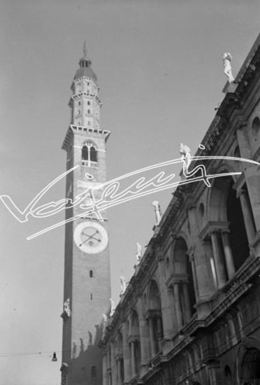 Basilica Palladiana. pellicola - negativo bianco e nero fto mm 60x90