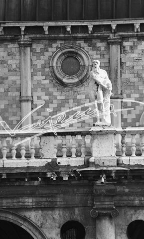 Basilica Palladiana. pellicola - negativo bianco e nero fto mm 60x90