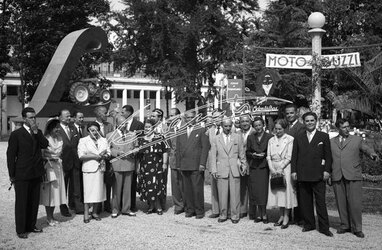 Fiera Campionaria di Vicenza 1954 Mario Scelba Ministro Fiera Campionaria di Vicenza 1954 Mario Scelba Ministro