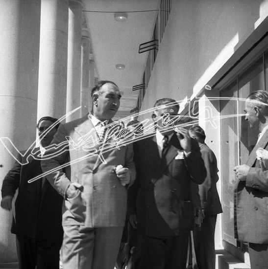 Fiera Campionaria di Vicenza 1949: Guido Corbellini. Pellicola - negativo bianco e nero fto mm 60x60