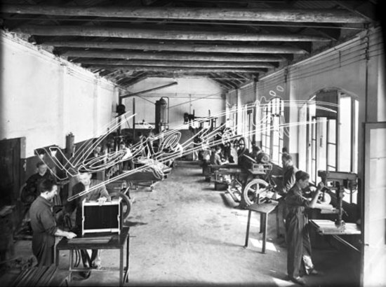 Isotta Fraschini. lastra di vetro - negativo bianco e nero fto mm 180x240