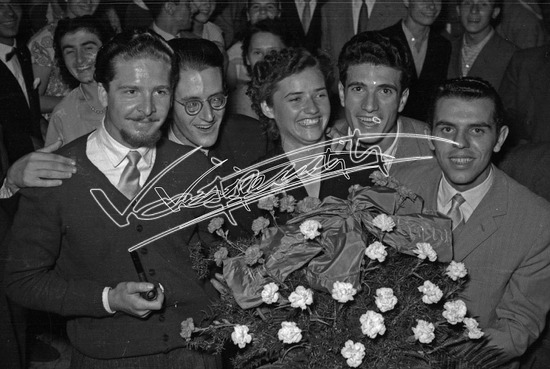 Fiera Campionaria di Vicenza 1949: Moda. Pellicola - negativo bianco e nero f.to mm 24X36