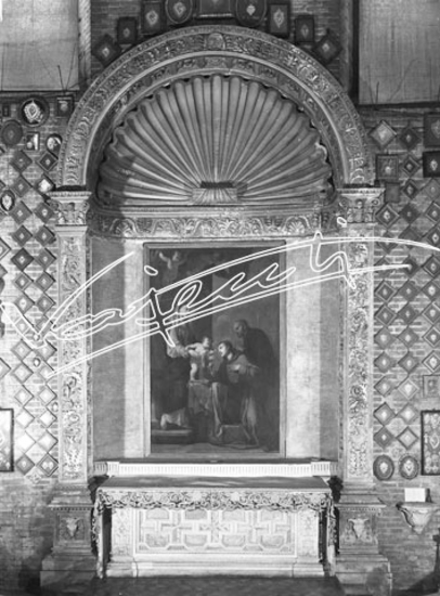 Chiesa di San Lorenzo. lastra di vetro - negativo bianco e nero fto mm 130x180