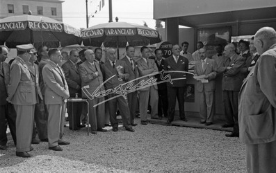 Fiera Campionaria di Vicenza 1953 Inaugurazione Meccanizzazione Agricola Gioacchino Palutan Prefetto di Vicenza Fiera Campionaria di Vicenza 1953 Inaugurazione Meccanizzazione Agricola Gioacchino Palutan Prefetto di Vicenza