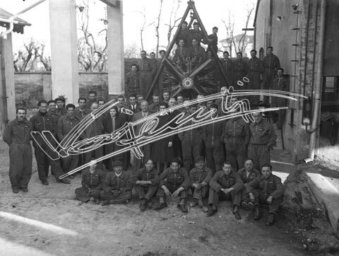 S.A.R.A. Motori : Industria bellica. lastra di vetro - negativo bianco e nero fto mm 90x120