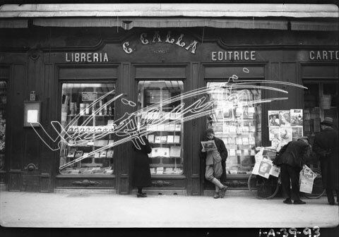 G.Galla libreria Editrice : "Canton de Galla". pellicola - negativo bianco e nero fto mm 60x80