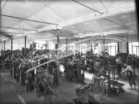 Isotta Fraschini. lastra di vetro - negativo bianco e nero fto mm 180x240