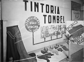 Fiera Campionaria di Vicenza 1946 Stand Tintoria Tombel