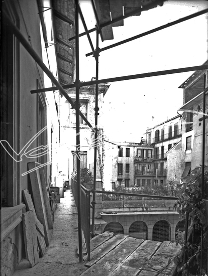 Vajenti - La storia. Lastra di vetro - negativo bianco e nero - f.to mm 130x180