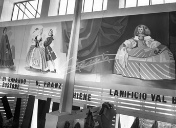 Fiera Campionaria di Vicenza 1950 Padiglione della lana Fiera Campionaria di Vicenza 1950 Padiglione della lana