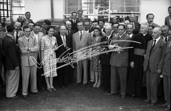 Fiera Campionaria di Vicenza 1946 : Farmaceutica Zambon. Pellicola - negativo bianco e nero f.to mm 24X36