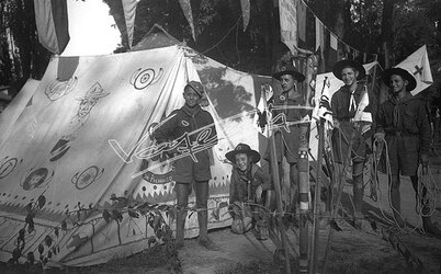 Fiera Campionaria di Vicenza 1946 Scout
