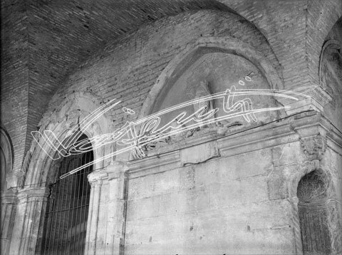 Basilica Palladiana : restauro 1947-1951. lastra di vetro - negativo bianco e nero fto mm 180x240