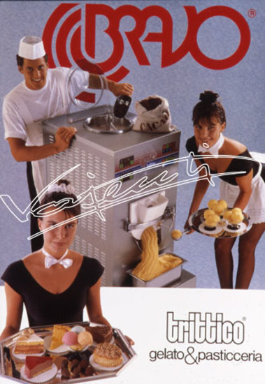 Bravo spa : macchine per gelati. pellicola - diapositiva colore 6X6