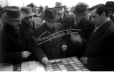 Fiera Campionaria di Vicenza 1948 On. Antonio Cavalli Visita alle industrie Vicentine