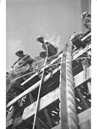 Basilica Palladiana : restauro 1947-1951. pellicola - negativo bianco e nero fto mm 60x90