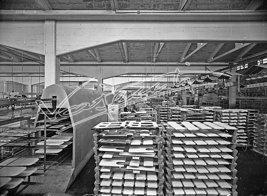 Smalteria Metallurgica Veneta. Lastra - negativo bianco e nero f.to mm 130x180