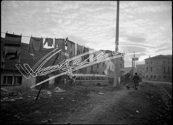 Porta Santa Croce. pellicola - negativo bianco e nero fto mm 100x120
