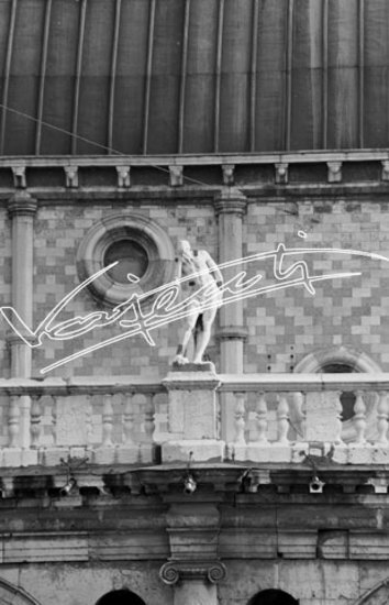 Basilica Palladiana. pellicola - negativo bianco e nero fto mm 60x90