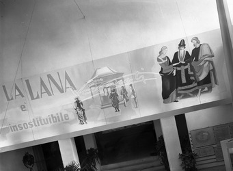 Fiera Campionaria di Vicenza 1950 Padiglione della lana Fiera Campionaria di Vicenza 1950 Padiglione della lana