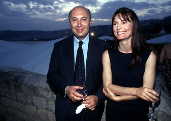 PAOLO MIELI GIORNALISTA CON LA MOGLIE