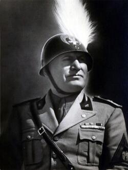 Benito Mussolini Duce dell Italia fascista Benito Mussolini Duce dell Italia fascista
