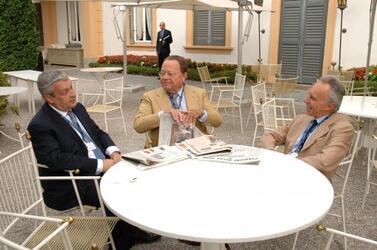 DOMENICO SINISCALCO ECONOMISTA GUIDO ROBERTO VITALE FRANCESCO GIAVAZZI ECONOMISTA